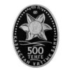 Crocus Alatavicus (snowdrop) - 500 Tenge - 2014 - Kazakhstan - silver coin - Image 2