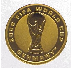 2006 FIFA World Cup in Germany - Australia - 2004 - gold coin for