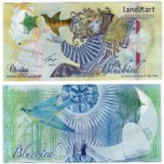 Kazakhstan Bluebird 2013 STAR test (specimen) banknote (UNC)