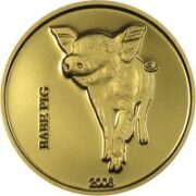 Baby Pig - Congo - 2006 - gold coin