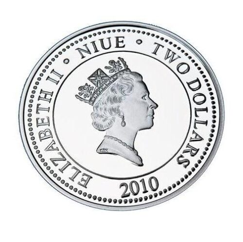 Victor Tsoy - Niue - 2010 - 2 Dollars - silver coin - Image 2
