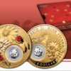 Good Luck Coin: Golden Ladybird - Niue - 2013 - 2 Dollars - gilded coin - Image 3