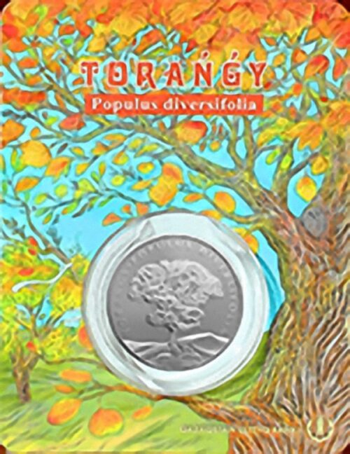 Turanga (POPULUS DIVERSIFOLIA) - 100 Tenge - 2020 - Kazakhstan - melchior coin in blister