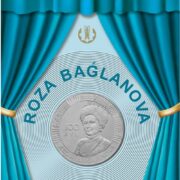 100 Years of Roza Baglanova - 100 Tenge - 2022 - Kazakhstan - melchior coin in blister