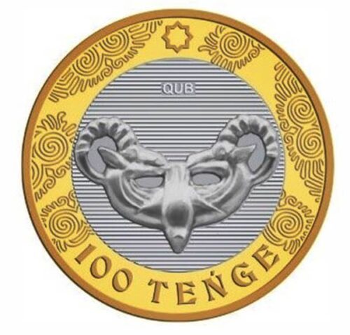SAKA STYLE (mask) - Kazakhstan - 100 tenge - 2022 - bimetallic coin