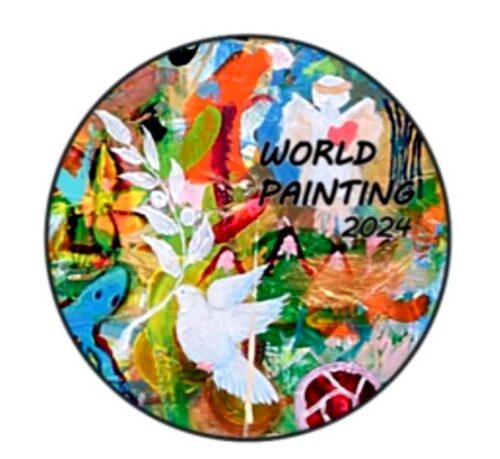 WORLD PAINTING - 200 Tenge - 2024 - Kazakhstan - melchior coin in big folder - Image 3