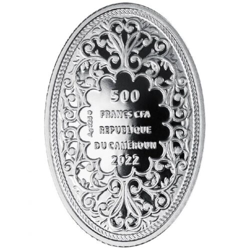 Angel of Hope - 2022 - Cameroon - 500 Francs - silver coin with digital printing - Image 2