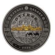 Otrar (OTYRAR) - 1000 Tenge - 2025 - Kazakhstan - silver coin with gilding