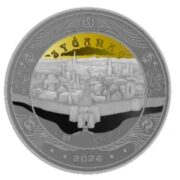 Syganaq (Syganak) - 1000 Tenge - 2026 - Kazakhstan - silver coin with gilding